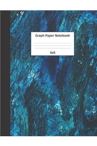 Graph Paper Notebook 5x5