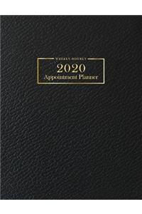2020 Weekly Hourly Appointment Planner