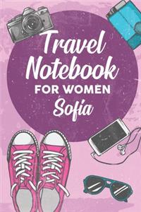 Travel Notebook for Women Sofia