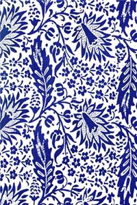 2020 Weekly Planner Vintage Blue Floral 134 Pages