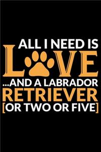 All I Need Is Love And A Labrador Retriever