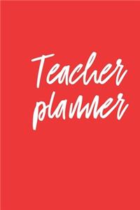 Teacher Planner