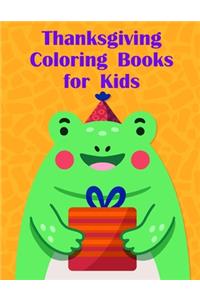 Thanksgiving Coloring Books for Kids