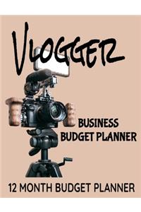 Vlogger Business Budget Planner