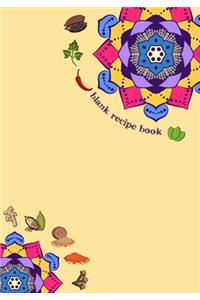 Blank Recipe Book