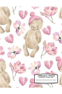Multipurpose Notebook Composition Journal Diary