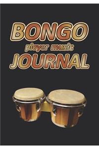 Bongo Player Music Journal