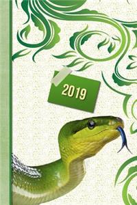 Snake 2019 Planner Diary