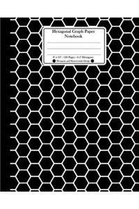 Hexagonal Graph Paper Notebook. 8