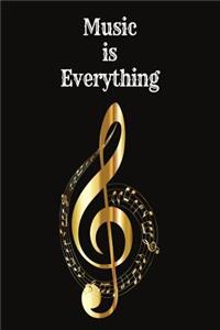 Music Is Everything - Daily Diary 2019: A Diary for Important Observances and Multi-Faith Religious Dates and Moon Phases