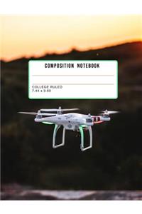 Composition Notebook College Ruled 7.44 X 9.69