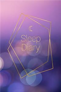 Sleep Diary Purple Lights