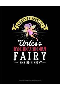 Always Be Yourself Unless You Can Be a Fairy Then Be a Fairy