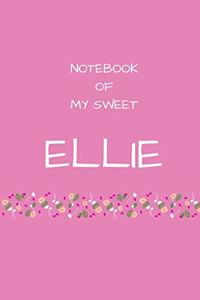 Notebook of my sweet Ellie