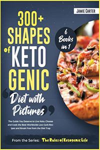 300+ Shapes of Ketogenic Diet with Pictures [6 Books in 1]