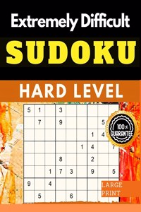 Extremely Difficult Sudoku Puzzles Book