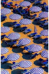 Journal Notebook - Beach Umbrella Party