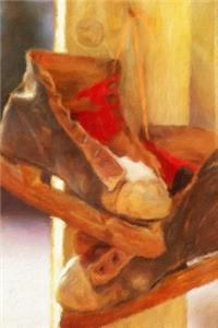 Old Ice Skates - Blank Notebook