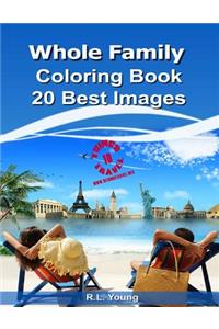 Whole Family Coloring Book 20 Best Images