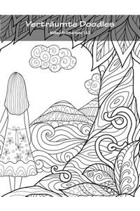 Verträumte Doodles Malbuch für Erwachsene 1 & 2