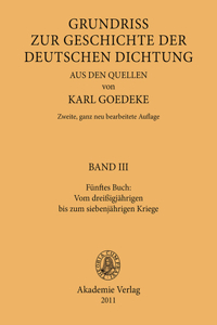 Fünftes Buch: Vom Dreissigjährigen Bis Zum Siebenjährigen Kriege