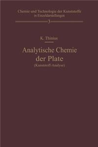 Analytische Chemie der Plaste (Kunststoff-Analyse)