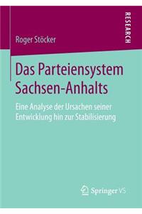 Das Parteiensystem Sachsen-Anhalts: Eine Analyse Der Ursachen Seiner Entwicklung Hin Zur Stabilisierung