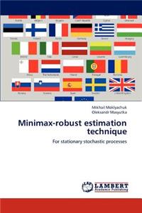 Minimax-robust estimation technique