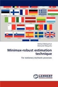 Minimax-robust estimation technique