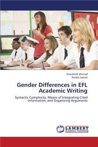 Gender Differences in EFL Academic Writing