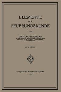 Elemente Der Feuerungskunde