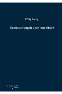 Untersuchungen über Jane Shore