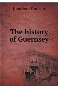 The history of Guernsey