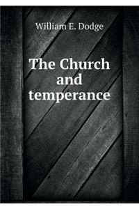 The Church and temperance