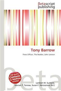 Tony Barrow