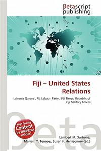 Fiji - United States Relations