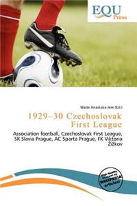 1929-30 Czechoslovak First League