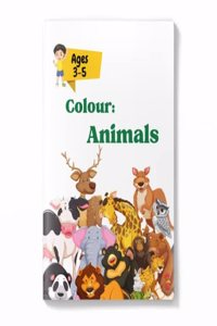 Animal Creative Copy drawing and Colouring Book for Kids Age 3-7 Years Drawing and Colouring Book [Paperback] Ink of Knowledge [Paperback] Ink of Knowledge