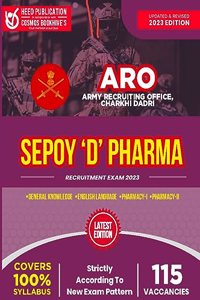 ARO (Army Recruiting Office), Charkhi Dadri - Sepoy 'D' Pharma