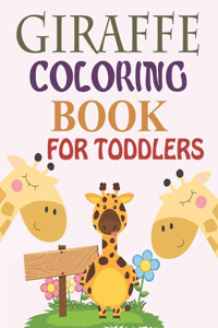 Giraffe Coloring Book For Toddlers