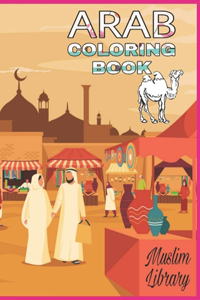 Arab Coloring Book