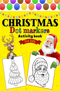 Christmas Dot Markers Activity Book For Kids