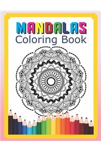 Mandalas Coloring Book
