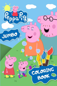 Peppa Pig JUMBO Coloring Book