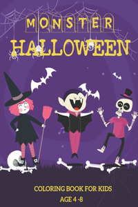 Halloween Coloring Book for Kids