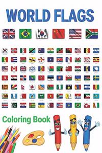 World Flags Coloring Book