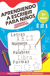 Aprendiendo A Escribir Para Niños