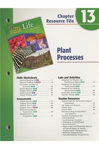 Holt Science & Technology Life Science Chapter 13 Resource File: Plant Processes