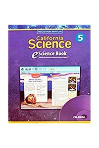 Houghton Mifflin Science: Cacience Book CD-ROM Level 5 2007