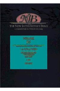New Interpreter's Bible Volume IV